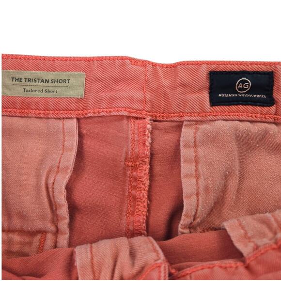 Adriano Goldschmied AG | 3 inch Tristan Shorts in Salmon | Size 30R - Picture 2 of 3